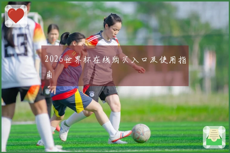 2026世界杯在线购买入口及使用指南